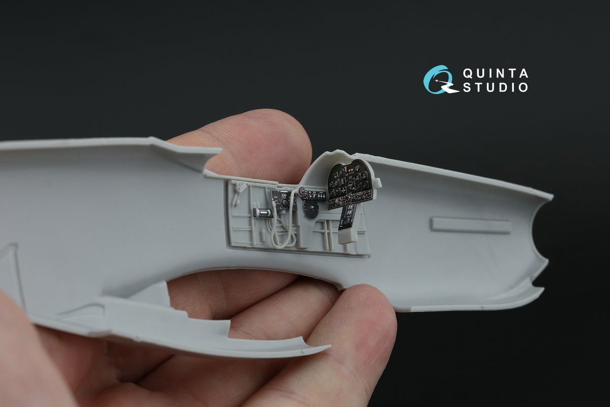 North-American F-82H Twin Mustang 3D-Printed coloured Interior on decal paper (designed to be used with Modelsvit kits)
