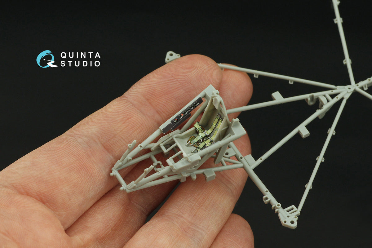 Horten Ho-229A 3D-Printed coloured Interior on decal paper (designed to be used with Zoukei Mura SWS)