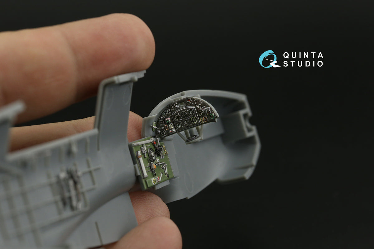 Fairey Fulmar Mk.II 3D-Printed coloured Interior on decal paper (designed to be used with Trumpeter kits)
