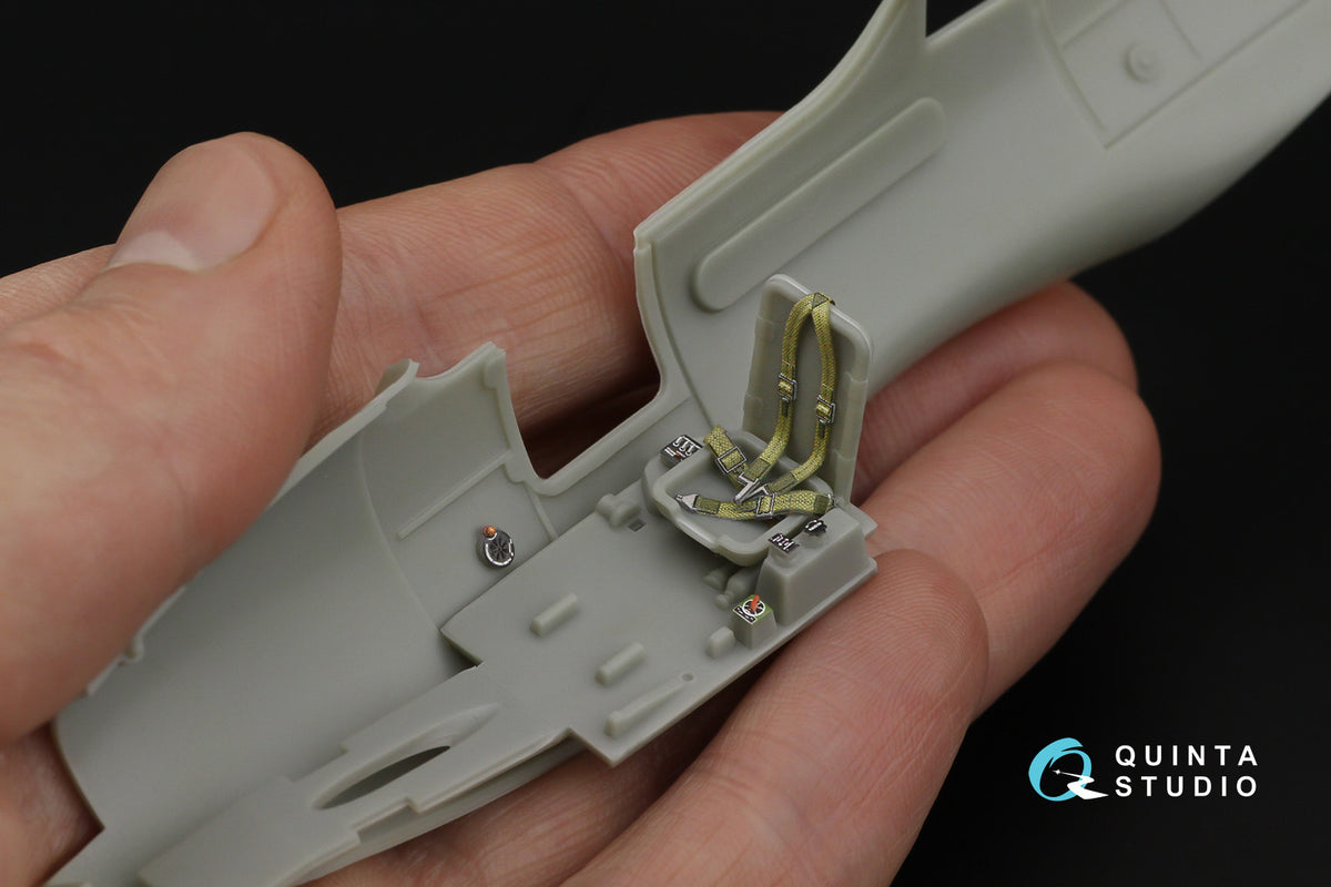Bell P-63C/P-63E Kingcobra 3D-Printed & coloured Interior on decal paper (designed to be used with AMG and Dora Wings kits)