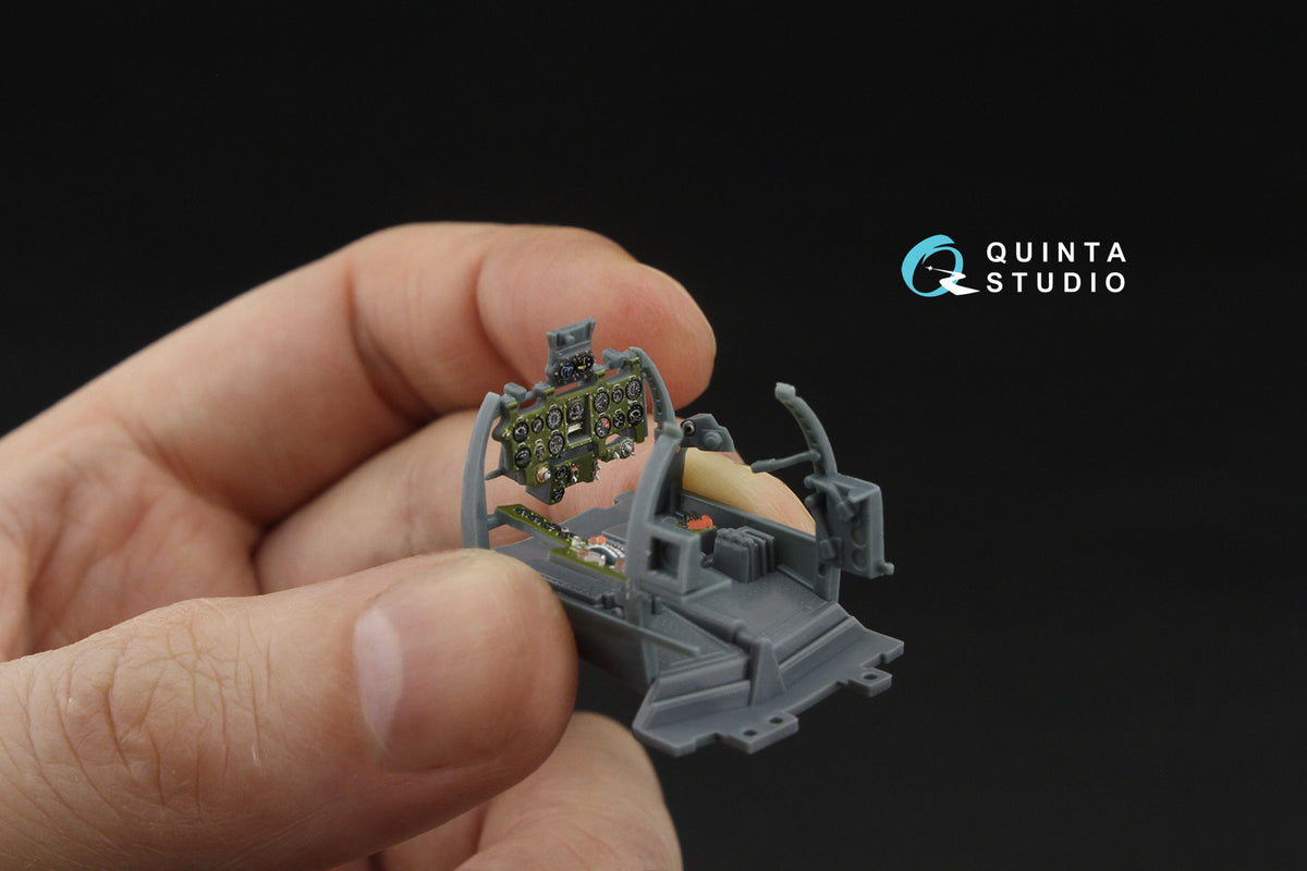 Mitsubishi A6M5 Zero (Mitsubishi Production) 3D-Printed & coloured Interior on decal paper(designed to be used with Eduard kits)
