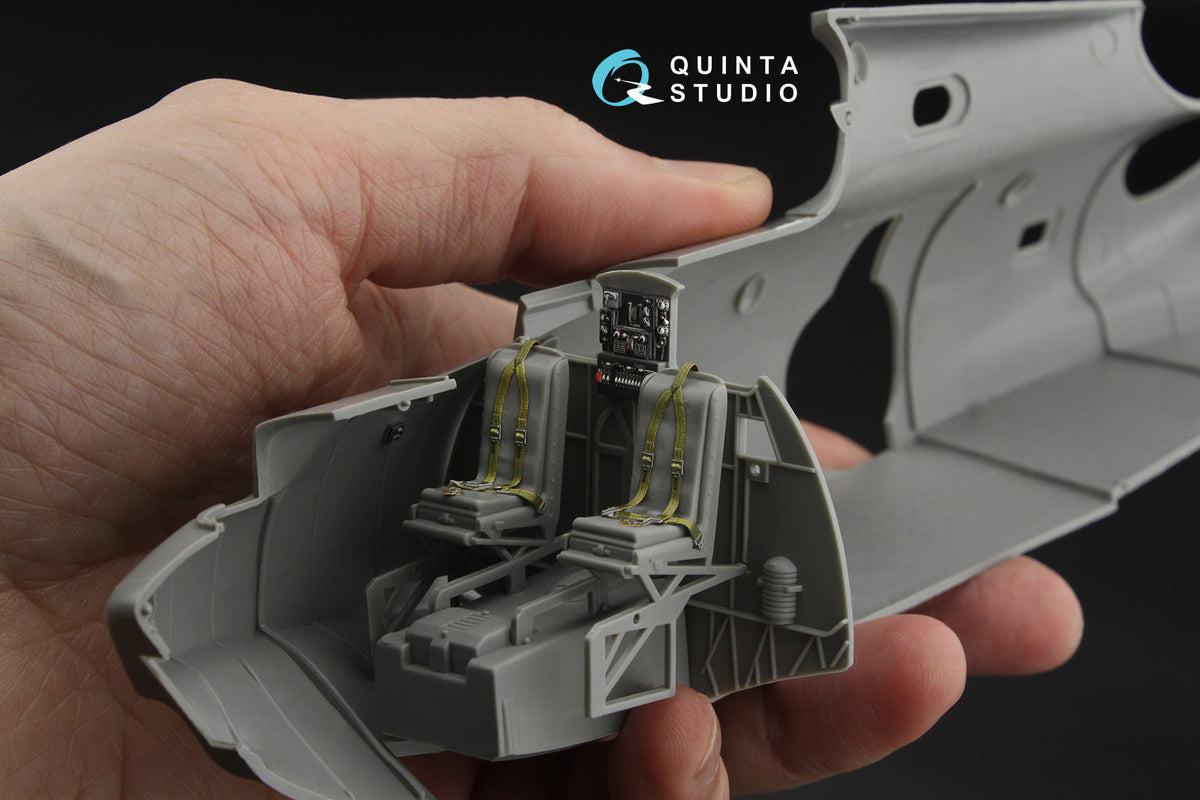 Consolidated PBY-5 Catalina 3D-Printed & coloured Interior on decal paper (designed to be used with Monogram and Revell kits)