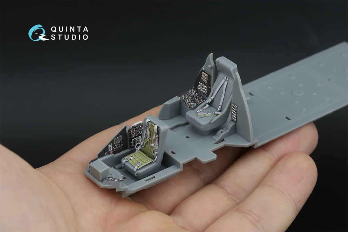Mil Mi-35 3D-Printed & coloured Interior on decal paper (designed to be used with Trumpeter kits)