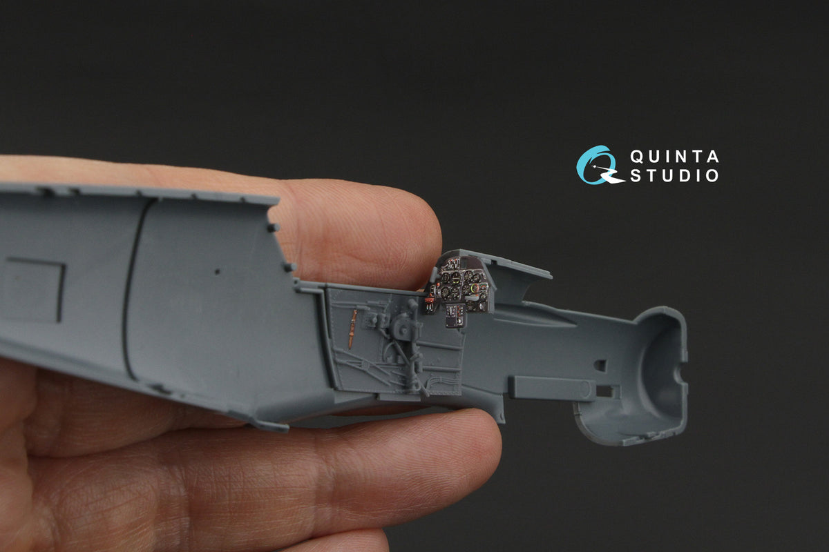 Avia S-199 3D-Printed & coloured Interior on decal paper(designed to be used with Eduard kits)