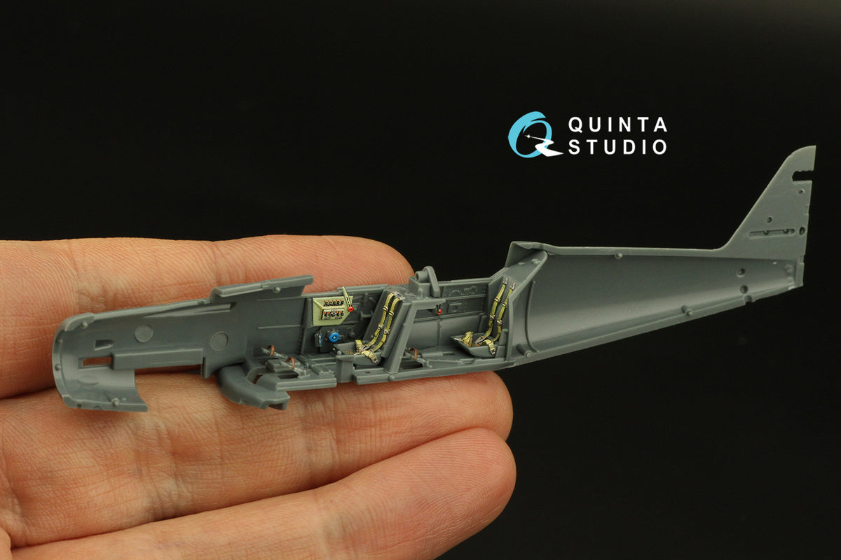 Avia CS-199 3D-Printed coloured Interior on decal paper (designed to be used with Eduard kits)