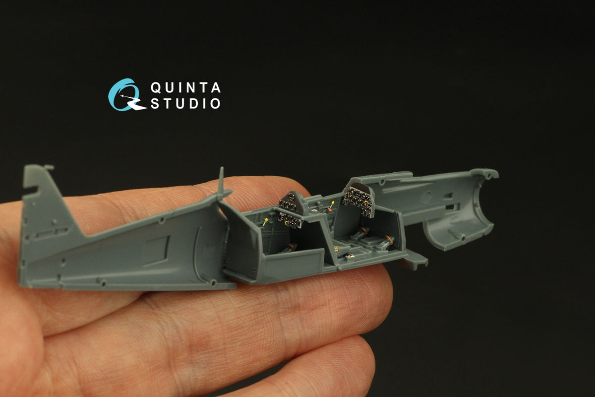 Avia CS-199 3D-Printed coloured Interior on decal paper (designed to be used with Eduard kits)