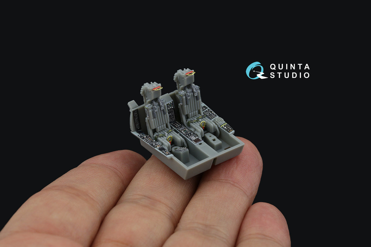 Grumman A-6E TRAM Intruder 3D-Printed & coloured Interior on decal paper (designed to be used with Trumpeter kits)