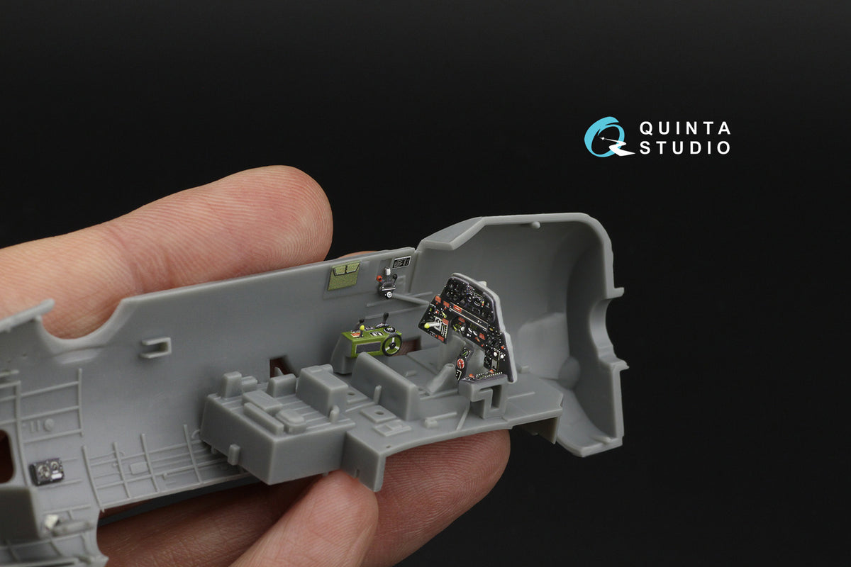 Grumman TBM-3 Avenger 3D-Printed & coloured Interior on decal paper (designed to be used with Hobby Boss kits)