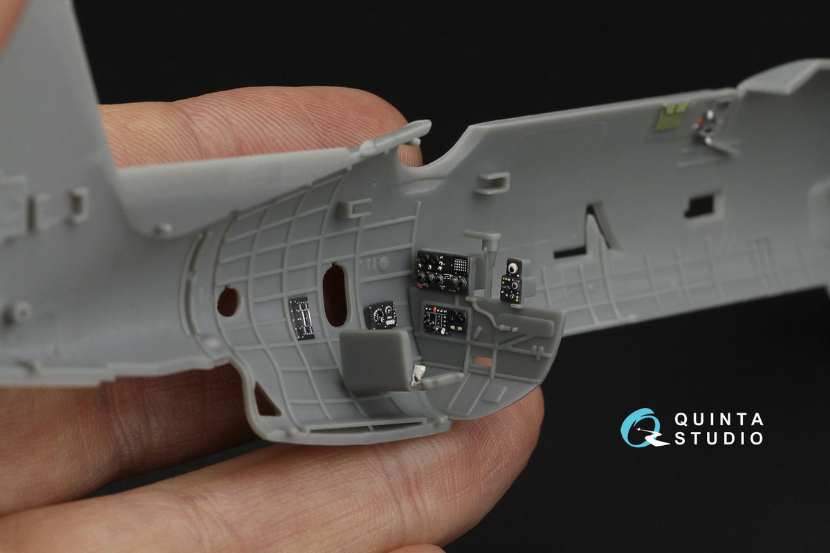 Grumman TBM-3 Avenger 3D-Printed & coloured Interior on decal paper (designed to be used with Hobby Boss kits)
