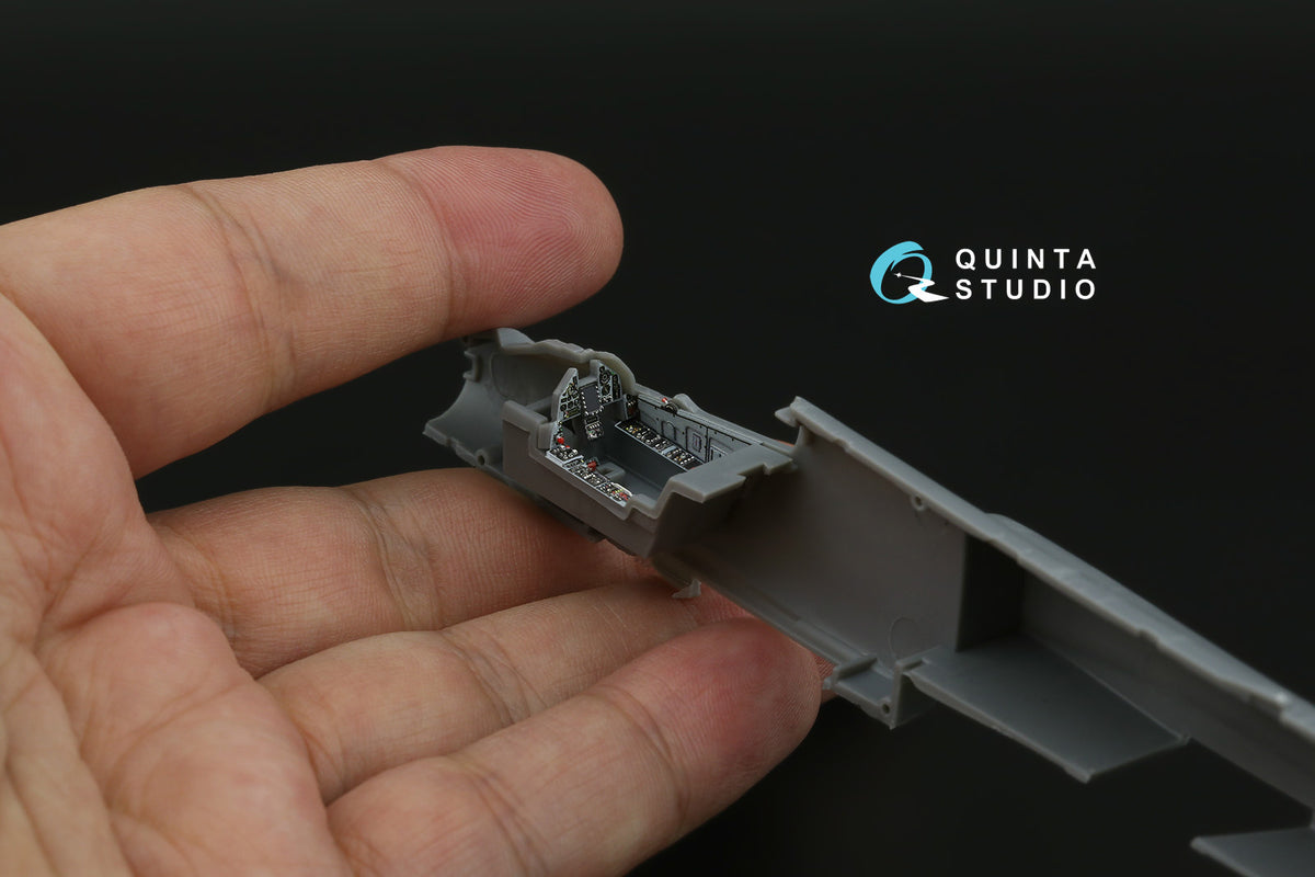 Dassault_Mirage 2000C 3D-Printed & coloured Interior on decal paper (designed to be used with Dream Model kits)