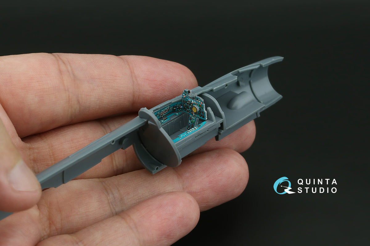 Mikoyan MiG-21MF (Moscow plant) 3D-Printed & coloured Interior on decal paper (designed to be used with Eduard kits)