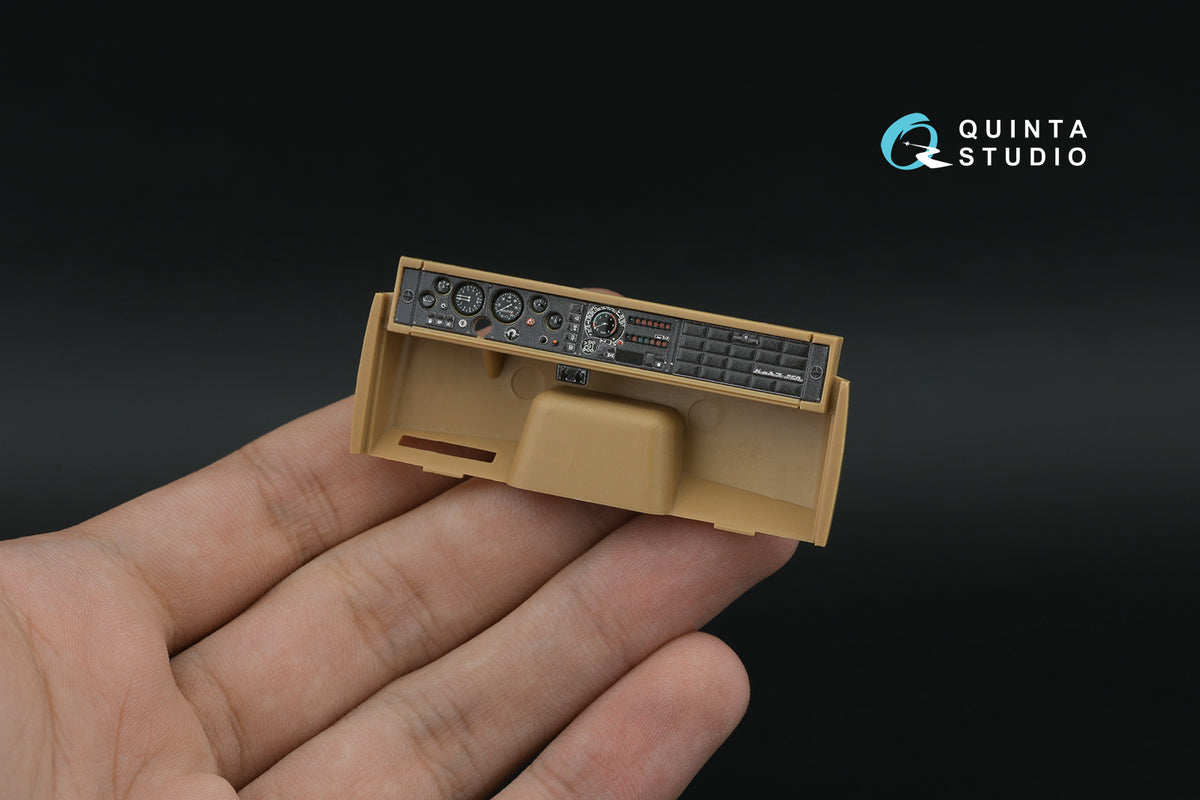 KrAZ-260 3D-Printed & coloured Interior on decal paper (designed to be used with Takom kits) (Small version)