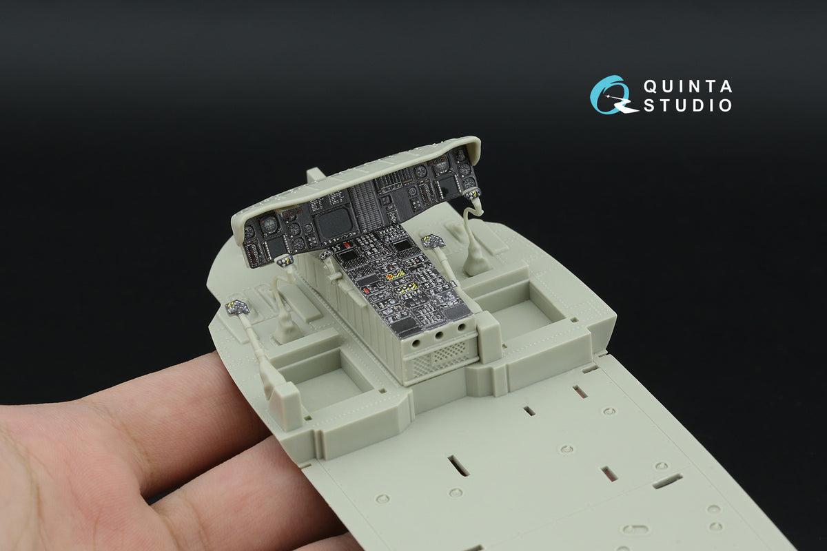 Sikorsky SH-60F Seahawk 3D-Printed & coloured Interior on decal paper (designed to be used with Kitty Hawk Models kits) (Small version)