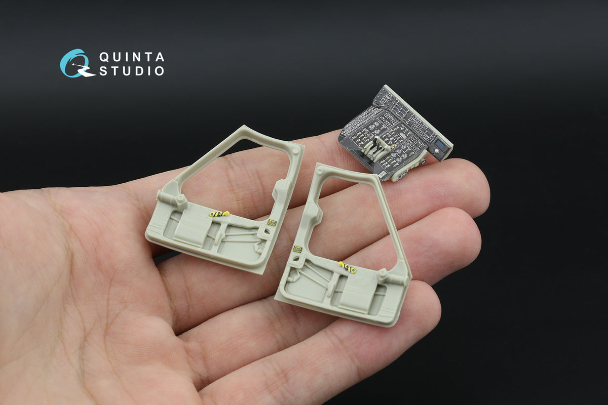Sikorsky SH-60F Seahawk 3D-Printed & coloured Interior on decal paper (designed to be used with Kitty Hawk Models kits) (Small version)