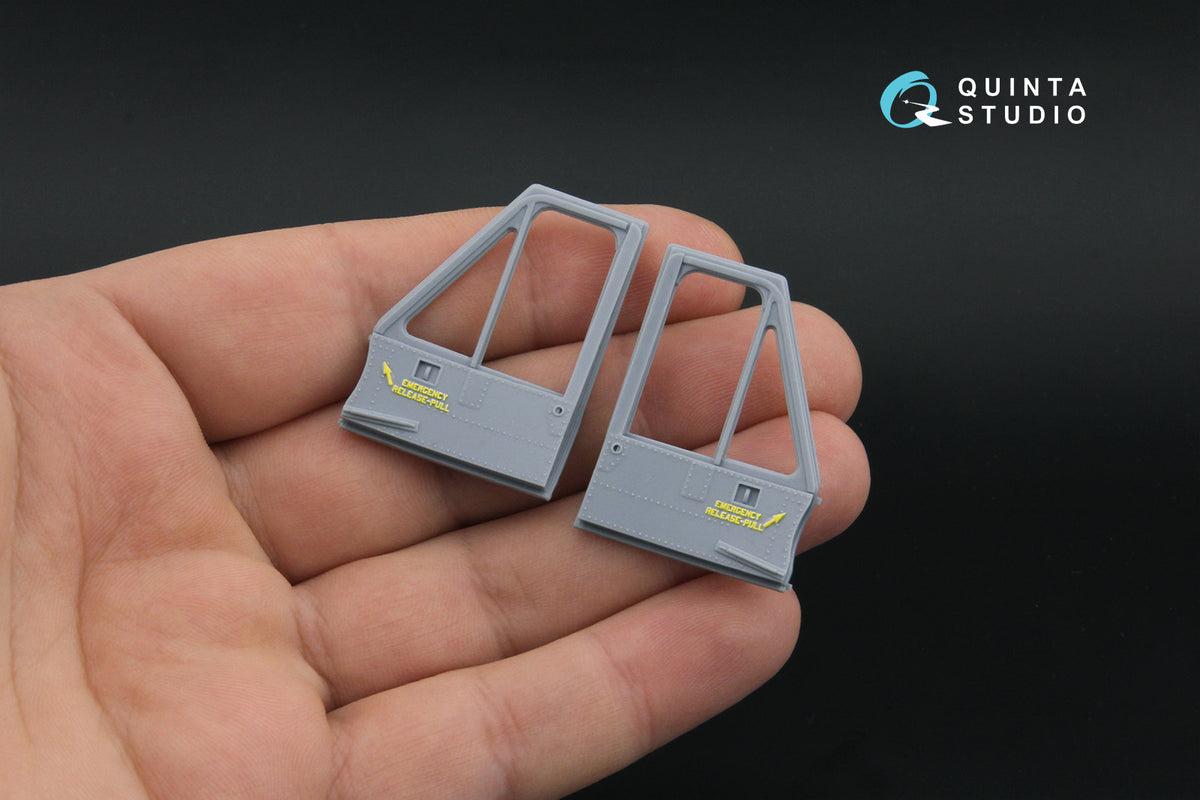 Bell UH-1Y 3D-Printed & coloured Interior on decal paper (designed to be used with Academy kits) (Small version)