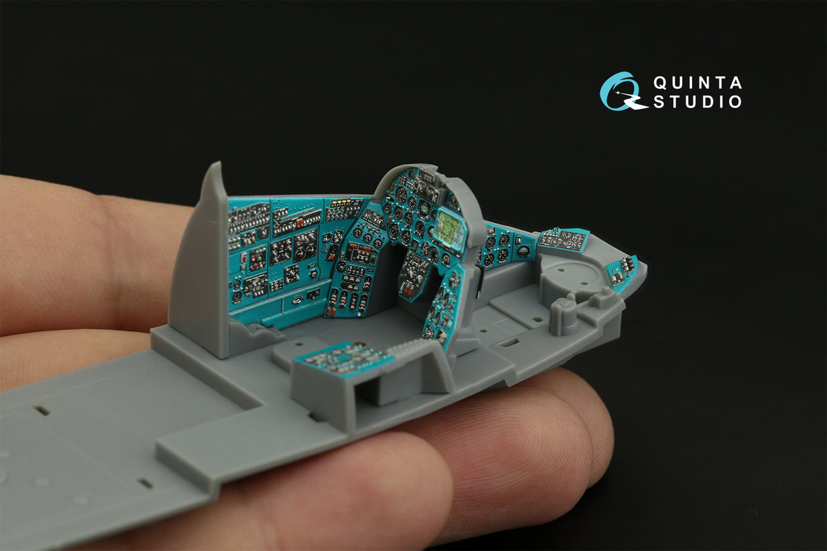 Mil Mi-24D 3D-Printed coloured Interior on decal paper (designed to be used with Trumpeter kits) (SMALL VERSION)