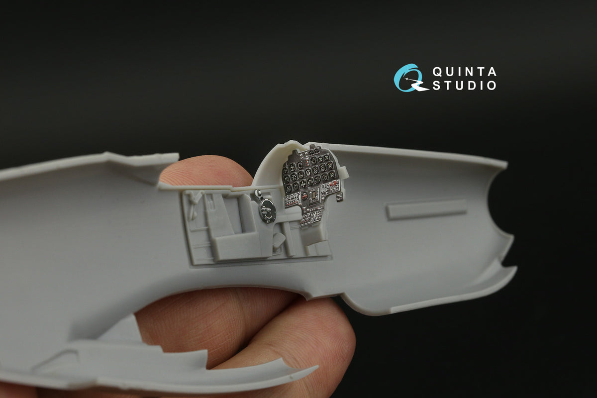 North-American F-82G Twin Mustang 3D-Printed coloured Interior on decal paper (designed to be used with Modelsvit kits) (SMALL VERSION)