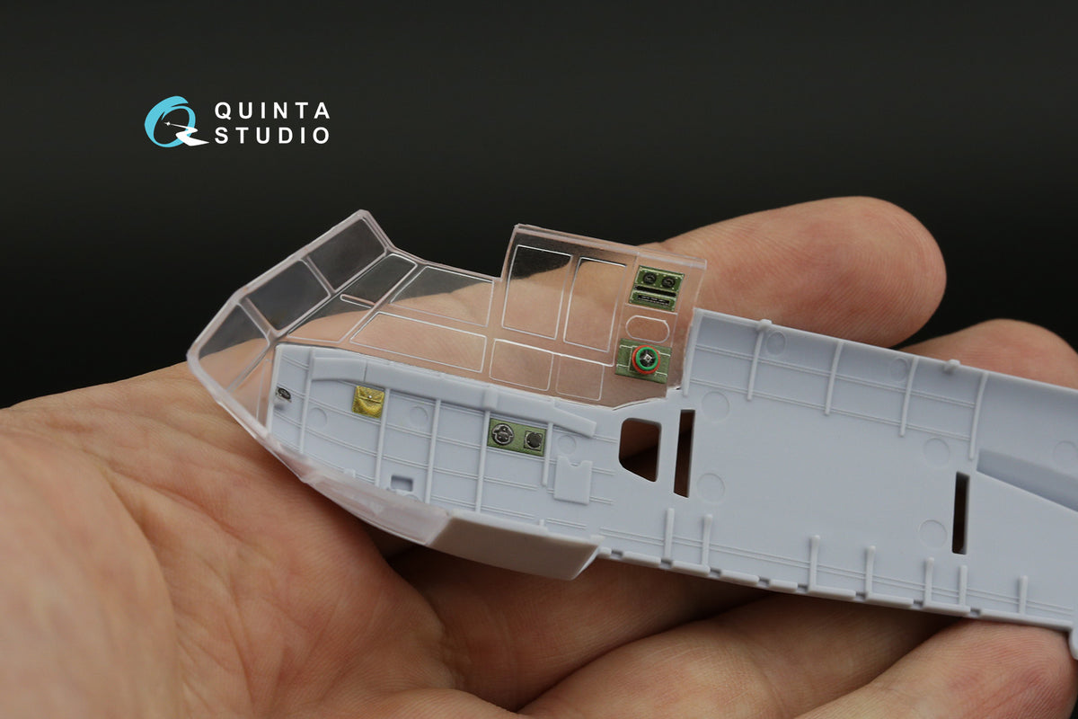 Bristol Blenheim Mk.I 3D-Printed coloured Interior on decal paper (designed to be used with Airfix kits) (SMALL VERSION)
