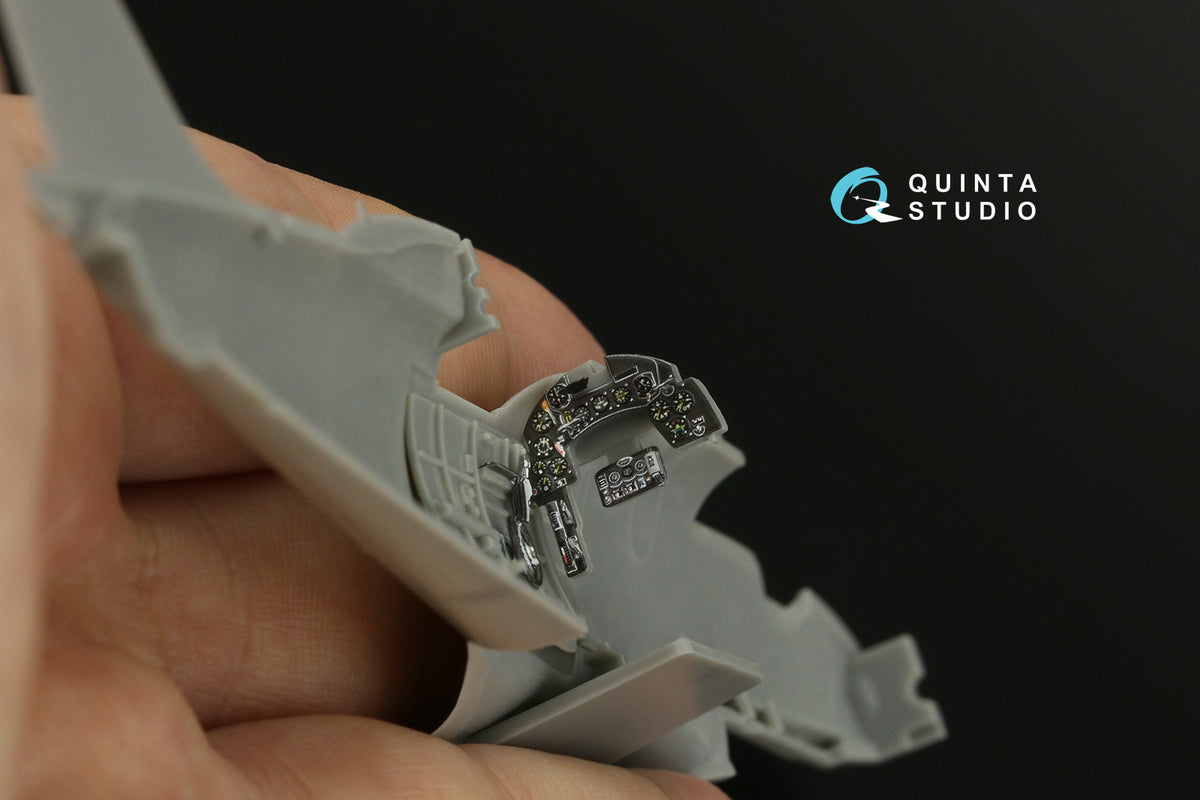 Macchi C.202 Folgore Early 3D-Printed coloured Interior on decal paper (designed to be used with Eduard and Hasegawa kits) (Small version)