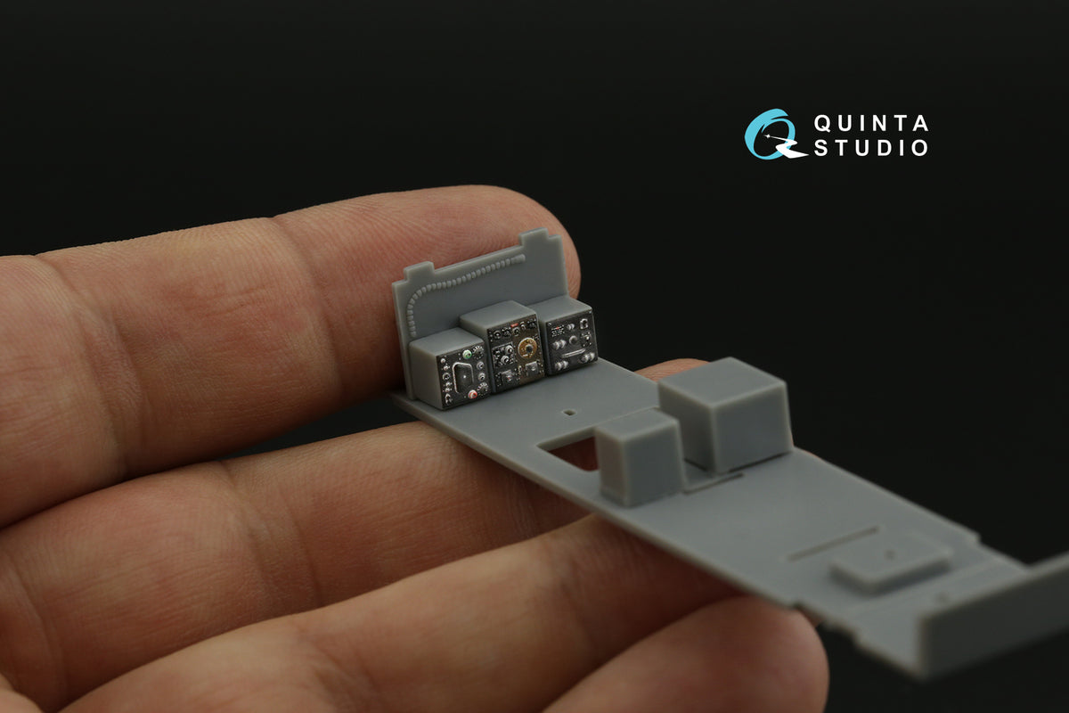 Fairey Fulmar Mk.I 3D-Printed coloured Interior on decal paper (designed to be used with Trumpeter kits) (Small version)