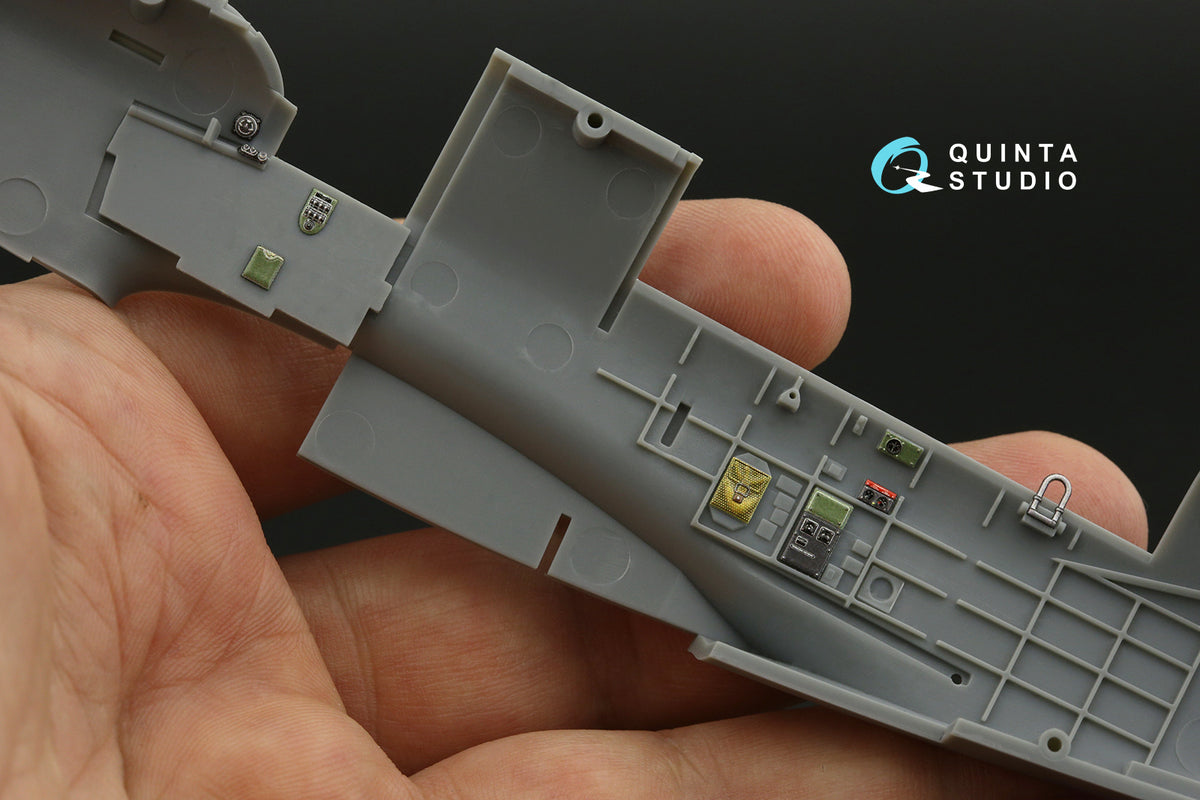 Fairey Fulmar Mk.I 3D-Printed coloured Interior on decal paper (designed to be used with Trumpeter kits) (Small version)
