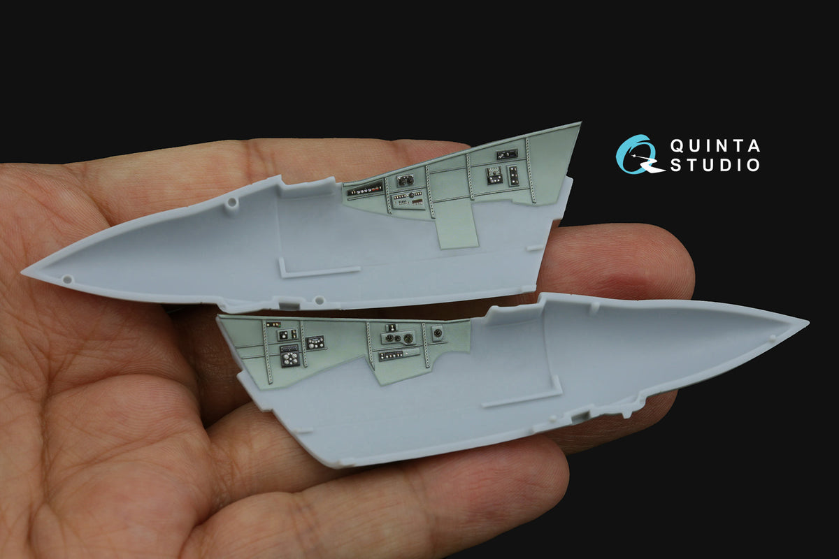 Blackburn Buccanneer S.2B Early 3D-Printed coloured Interior on decal paper (designed to be used with Airfix kits) (small version)