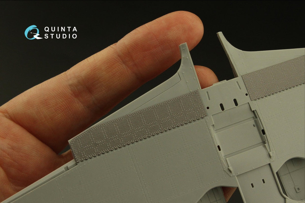 Yakovlev Yak-9T Flaps and panels (3D-Printed)(designed to be used with Zvezda kits)