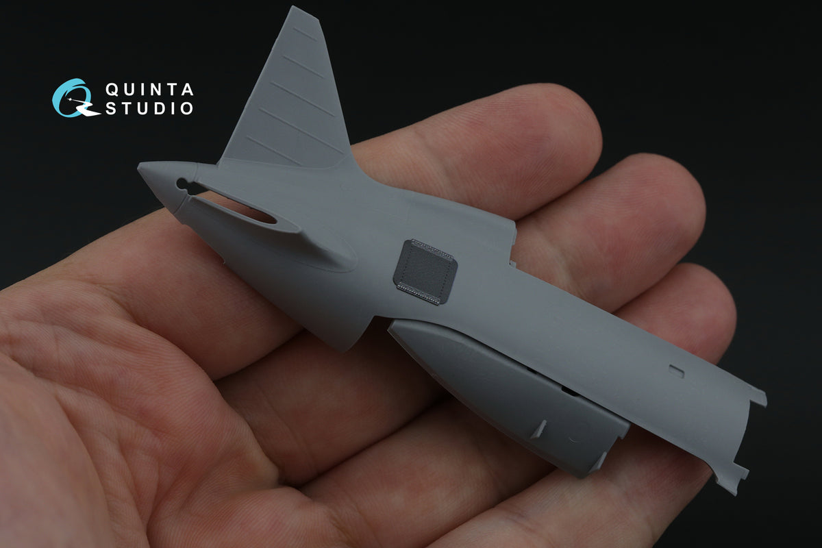 Polikarpov I-16 Type 5 (late) Exterior set (3D-Printed)(designed to be used with Zvezda kits)