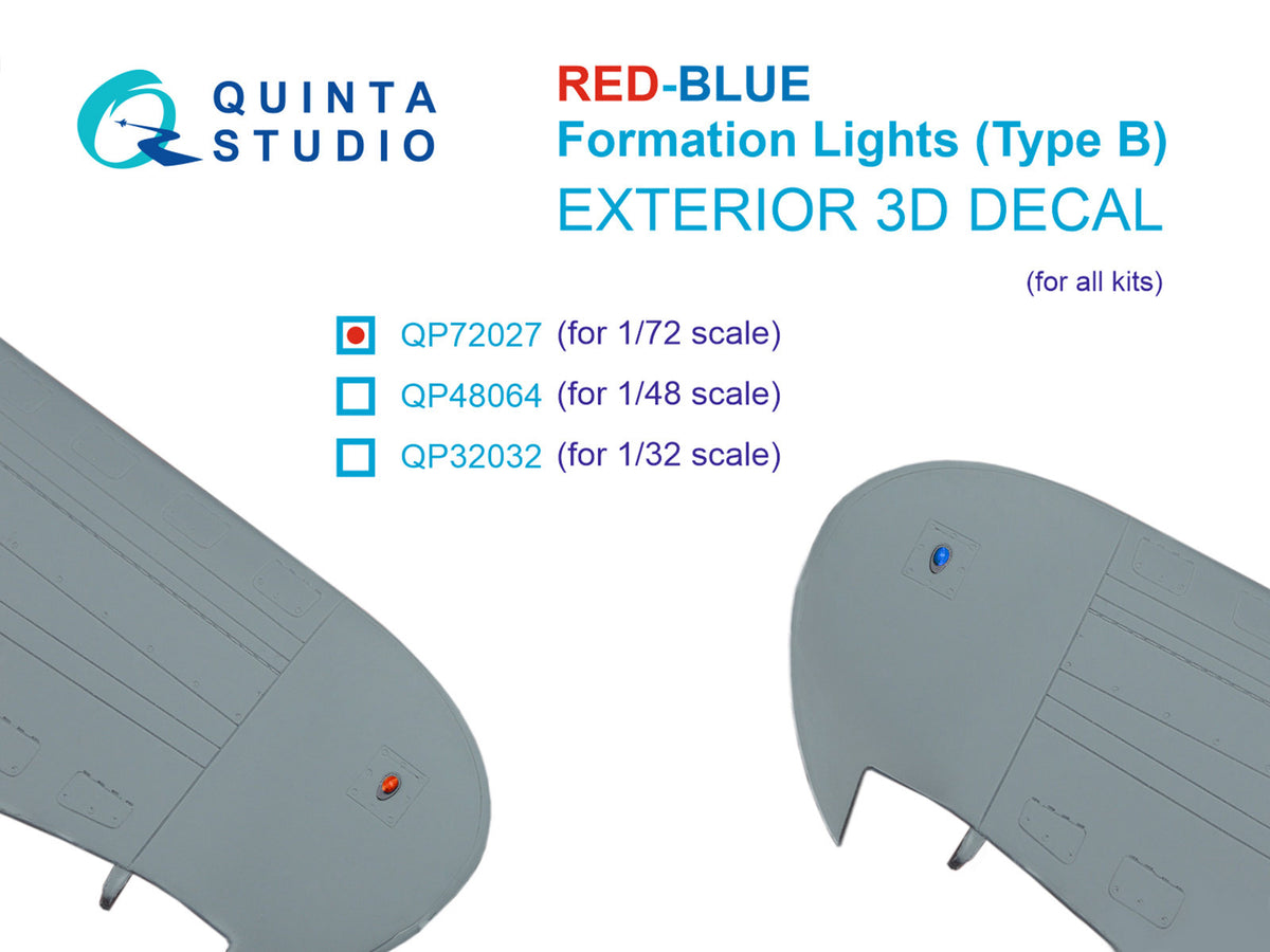 Red-Blue Formation Lights (Type B) (for all kits)
