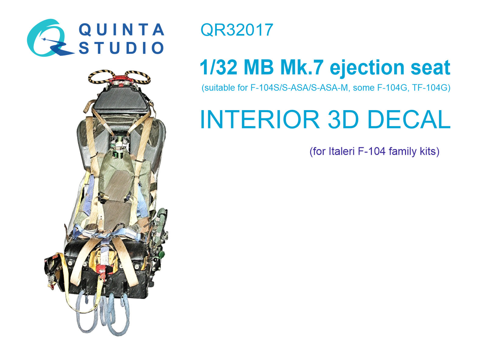 Quinta Studio MB Mk.7 seat for Lockheed - QR32017