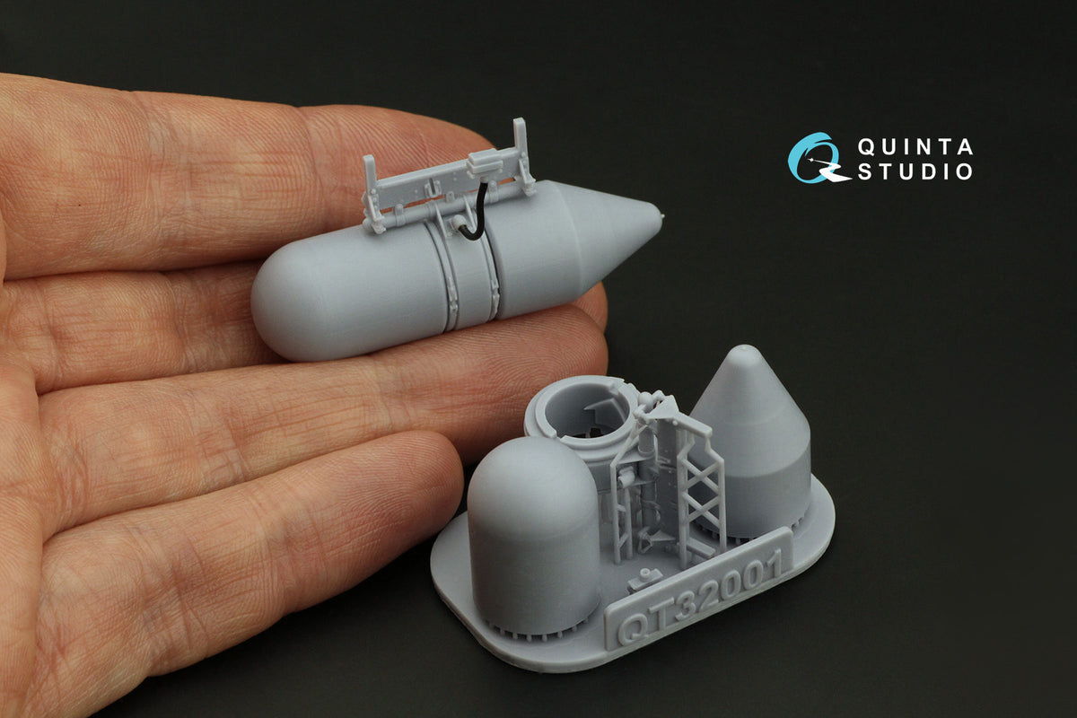 AN/APS-4 Radar Pod (All kits) (3D-Printed)