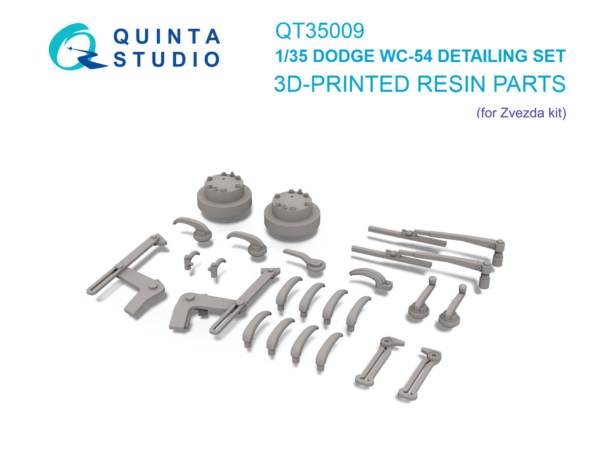 Dodge WC-54 detailing set (designed to be used with Zvezda kits)