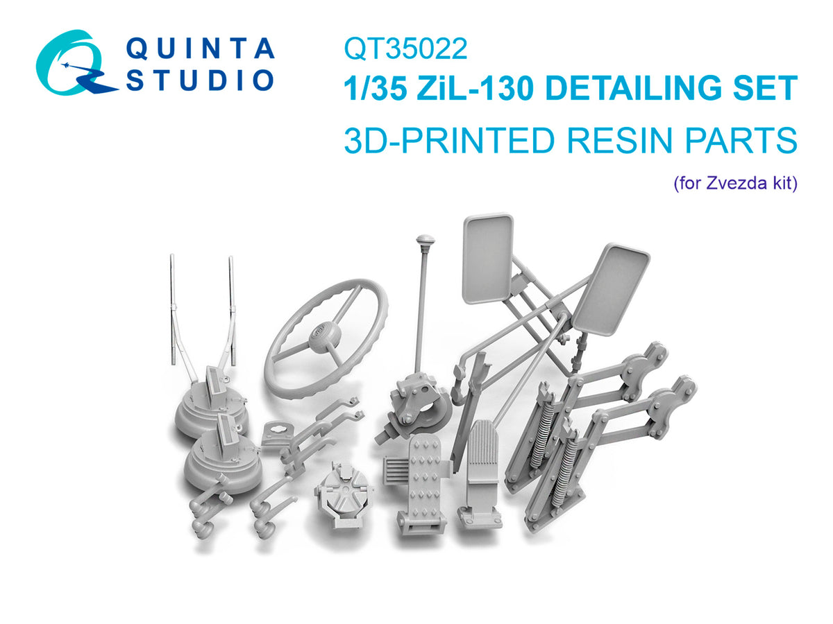 Soviet ZiL-130 detailing set (designed to be used with Zvezda kits)