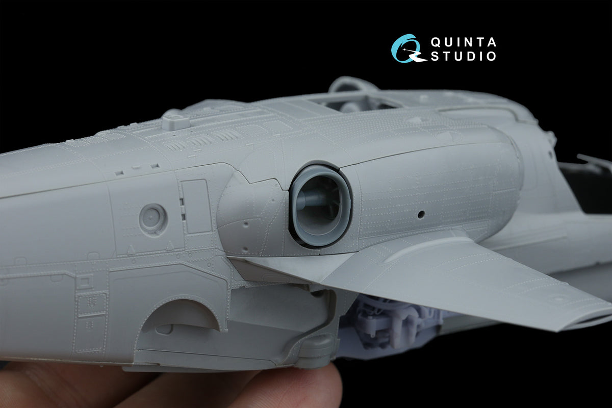 Kamov Ka-52/Ka-52M Exhaust Device (designed to be used with Quinta Studio and Zvezda kits)