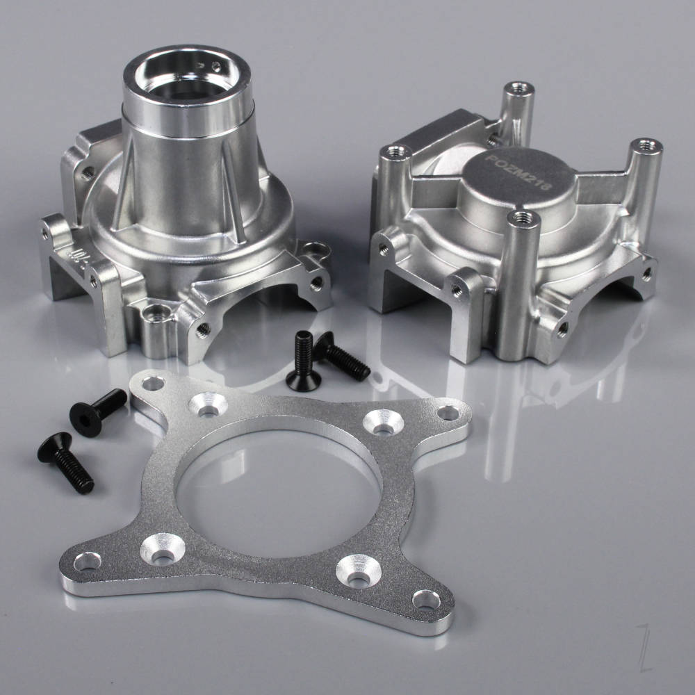 Stinger Engines Crankcase Set Front and Rear (fits 70cc Twin) RCGF70T-03 - RC Car Spares