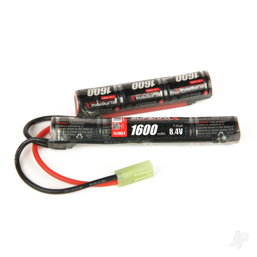 Radient NiMH 8.4V 1600mAh 2/3A Saddle-Stick, mTam RDNA0137
