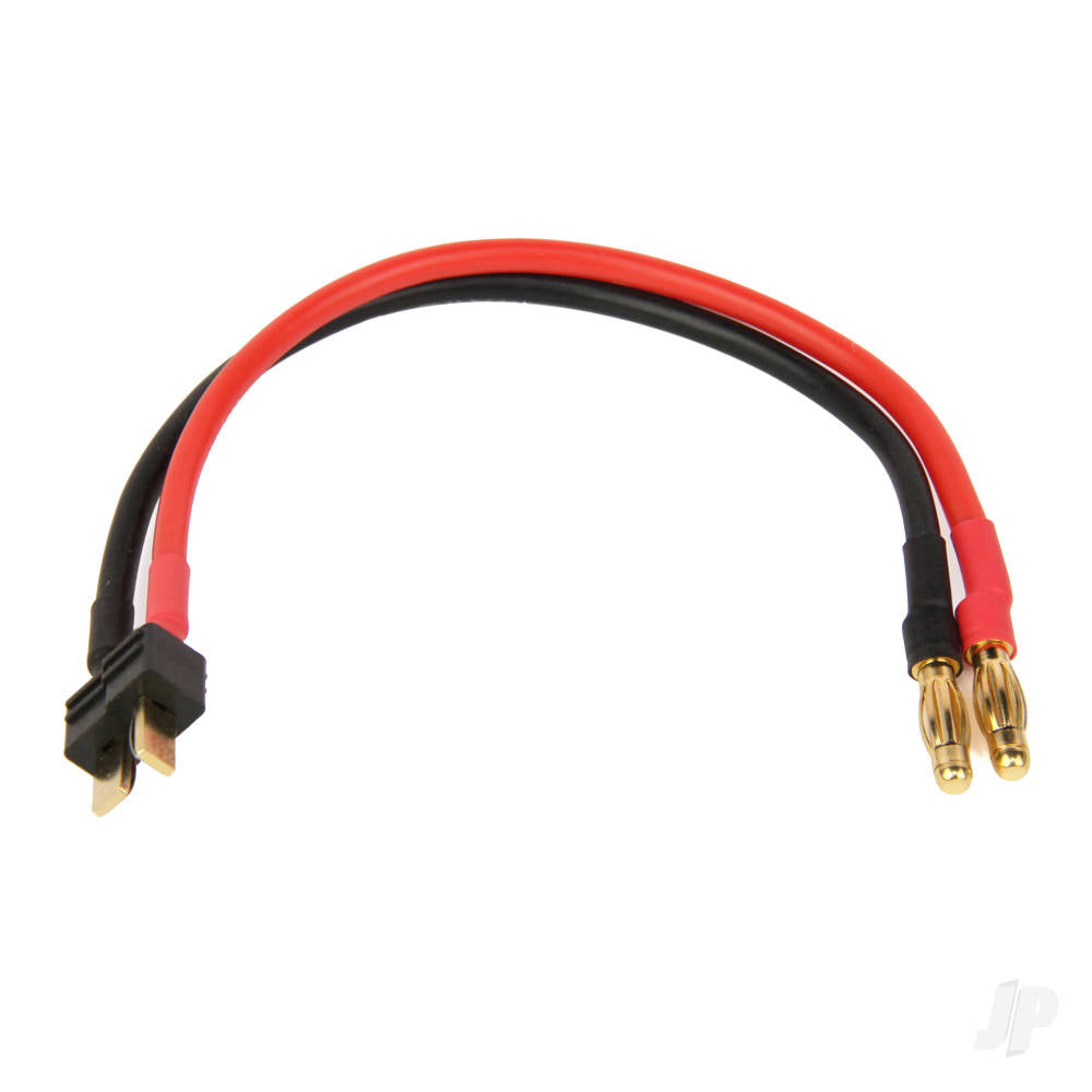 Radient Charge Lead, 4mm Bullet to HCT Male RDNA0259 - RC Aircraft Spares
