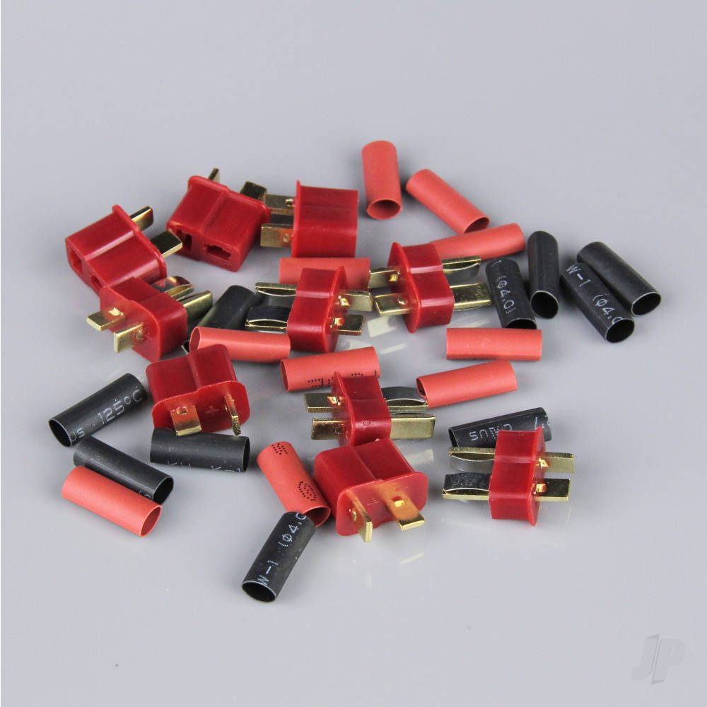 Radient Deans Pairs including Heat Shrink (5 pcs) RDNAC010001 - RC Electronics