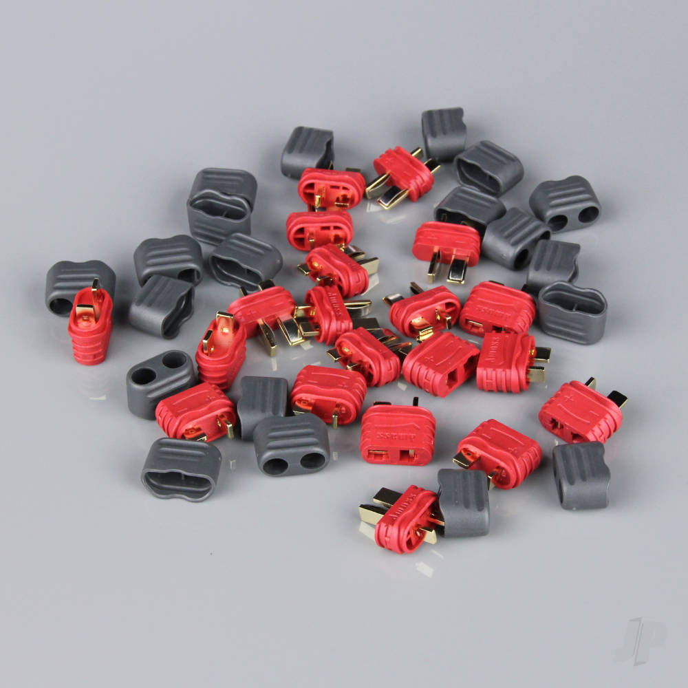 Radient Deans Pairs with Cap End (10 pcs) RDNAC010011 - RC Electronics