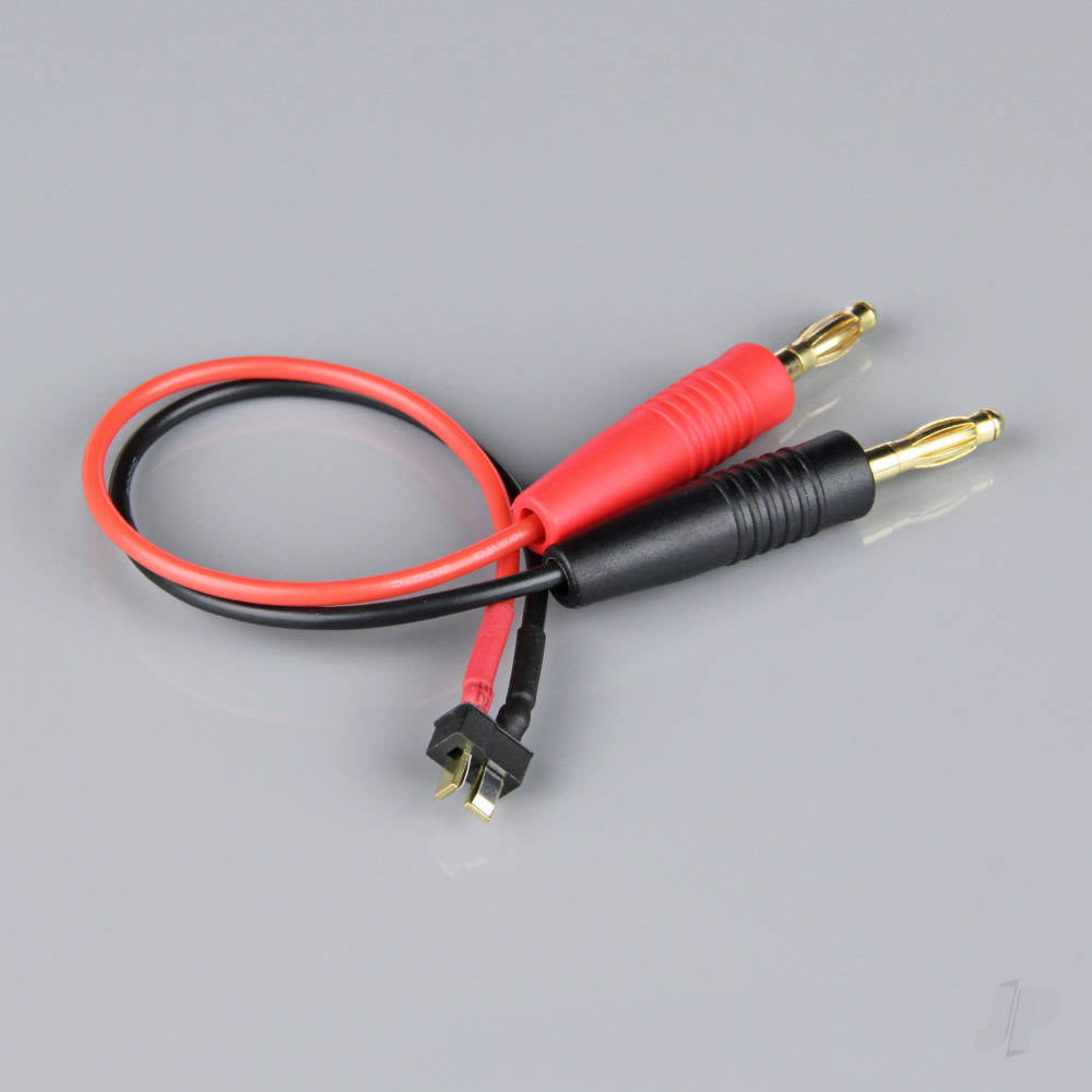 Radient Radient Charge Lead, 4mm Bullet to Mini Deans Male, 18AWG, 150mm (ESC End) RDNAC010016 - RC Aircraft Spares