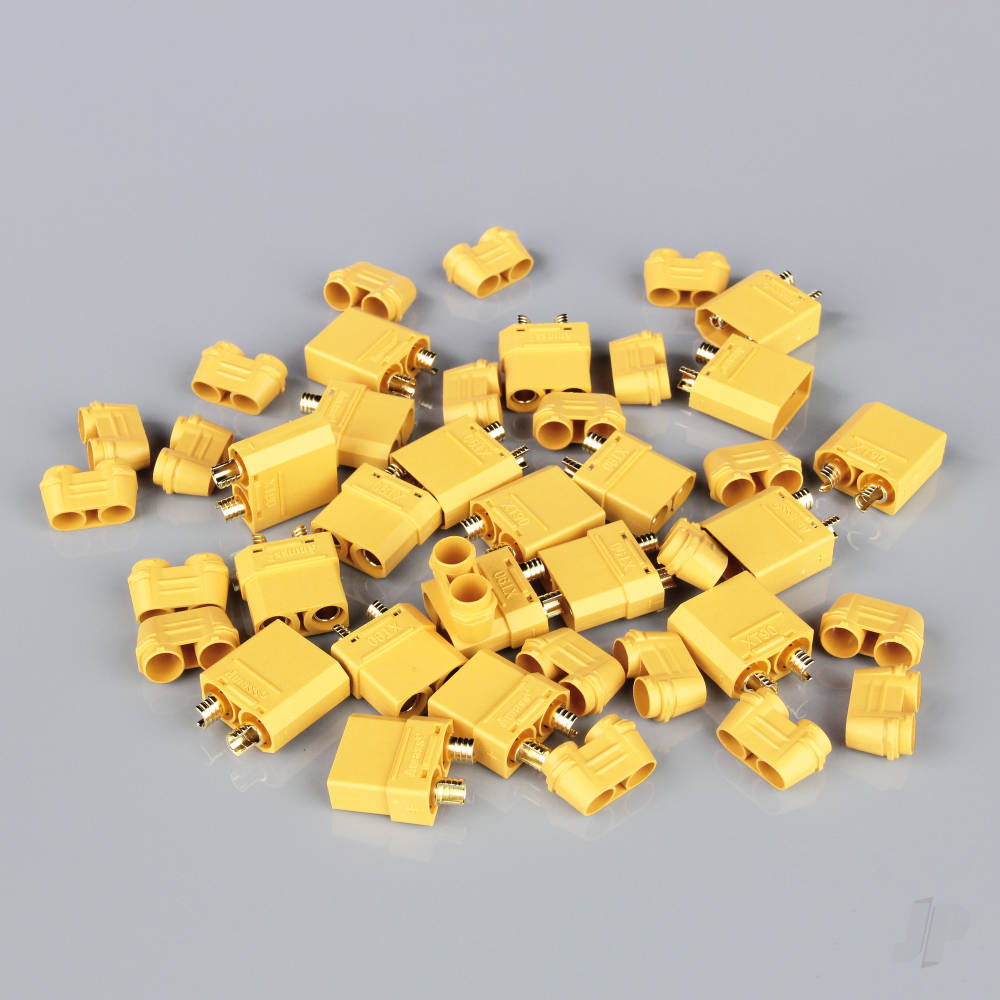 Radient XT90 Pairs with Cap End (10 pcs) RDNAC010042 - RC Electronics