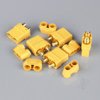 Radient XT90 Female with Cap End (Battery End) (5 pcs) RDNAC010043 - RC Electronics