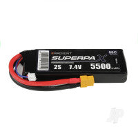 Radient LiPo 2S 5500mAh 7.4V 50C XT60 RDNB55002S50XT60