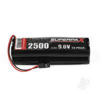 Radient NiMH 9.6V 2500mAh AA Square, Tx, Jr RDNBN2500S8JRSQ