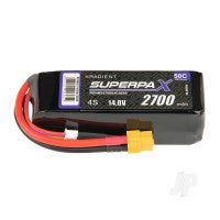 Radient LiPo 4S 2700mAh 14.8V 50C (XT60) RDNBS2700S4C50X6
