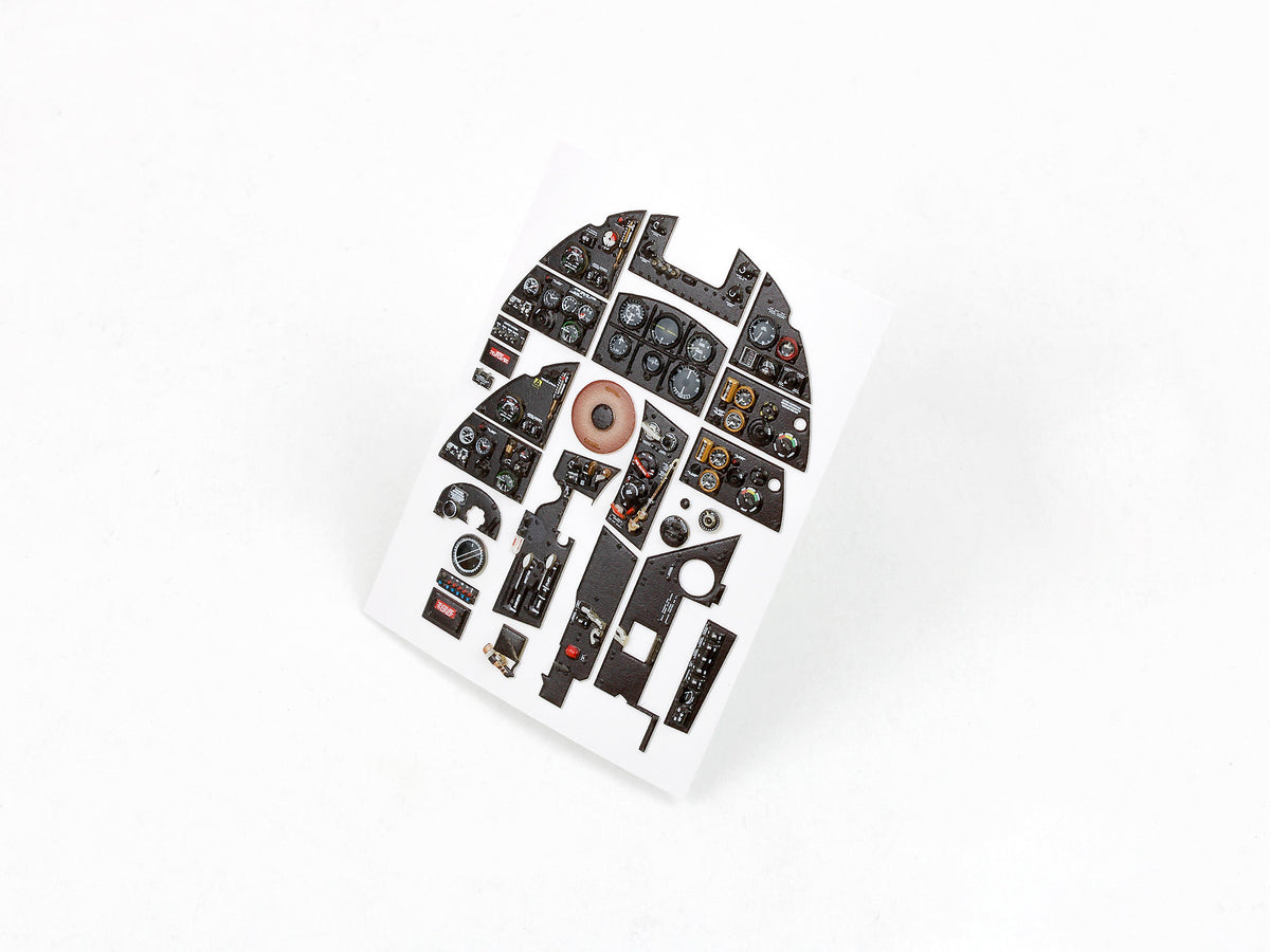 Hawker Typhoon Mk.Ib 3D Acrylic Instrument Panel (designed to be used with Airfix kits)