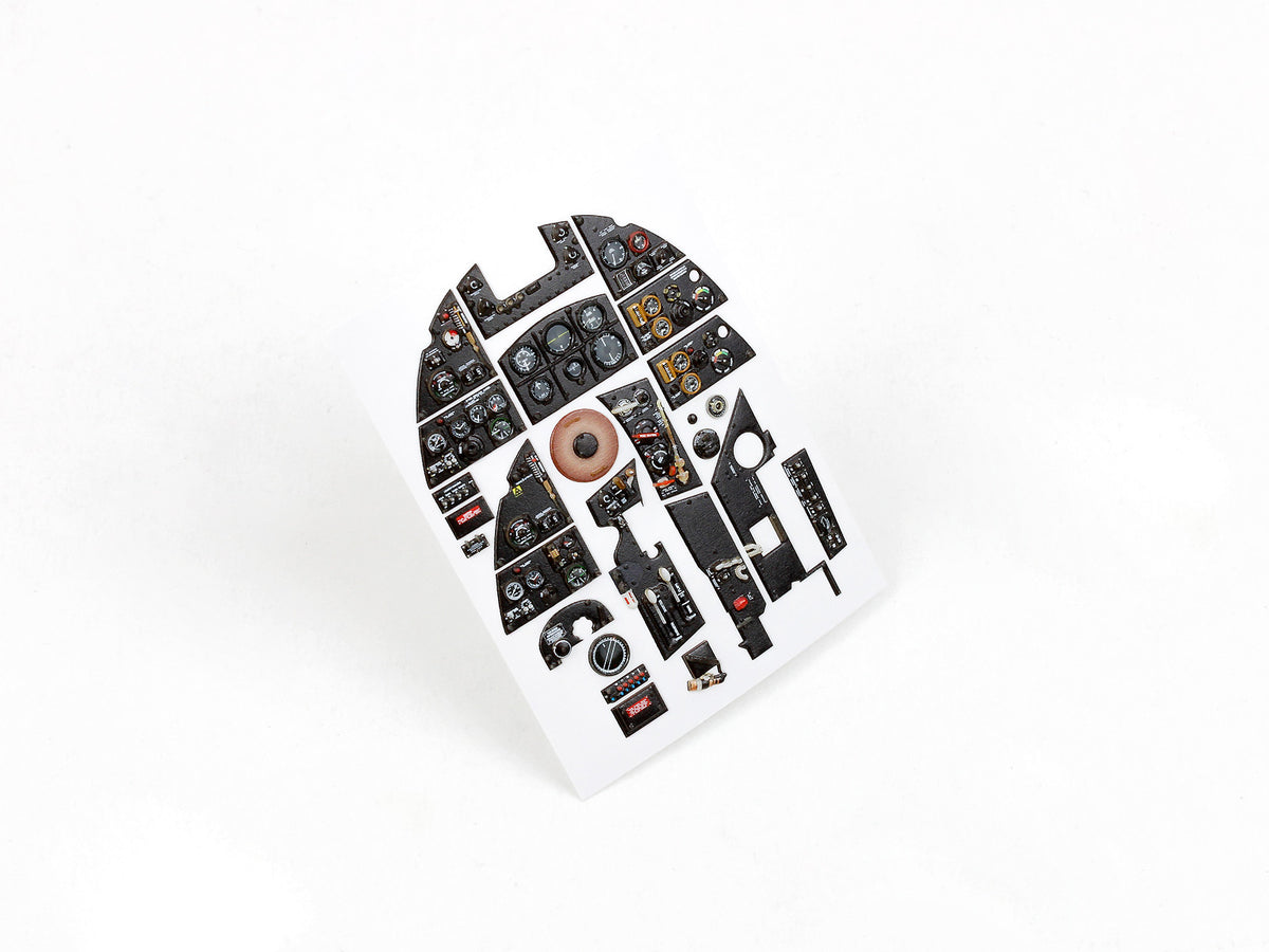 Hawker Typhoon Mk.Ib 3D Acrylic Instrument Panel (designed to be used with Airfix kits)