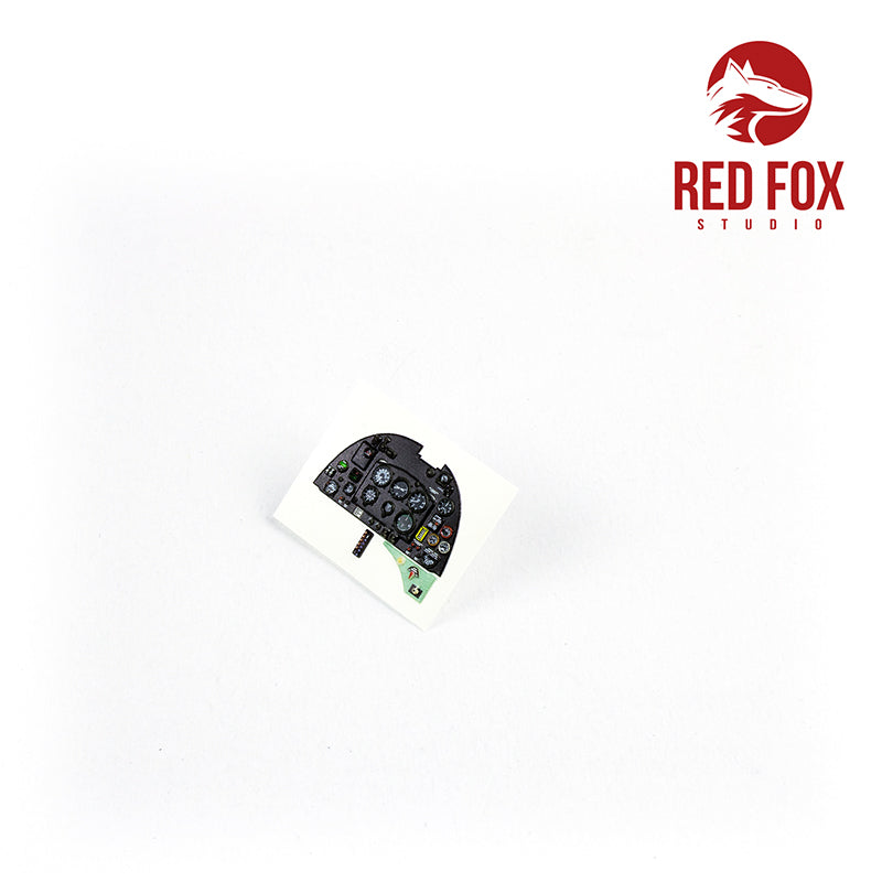 Supermarine Spitfire Mk.IXc Quick Set 3D Acrylic Instrument Panel (designed to be used with Revell kits)