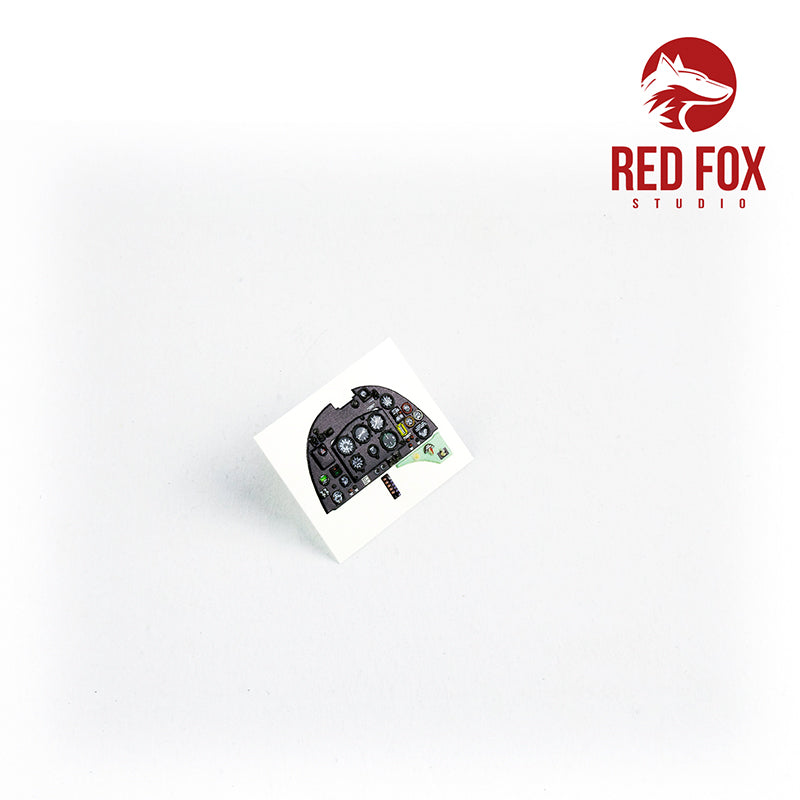 Supermarine Spitfire Mk.IXc Quick Set 3D Acrylic Instrument Panel (designed to be used with Revell kits)