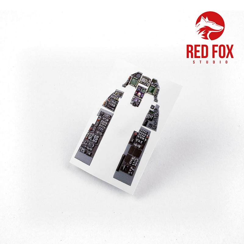 Lockheed-Martin F-16CJ Fighting Falcon Quick Set 3D Acrylic Instrument Panel (designed to be used with Tamiya kits)